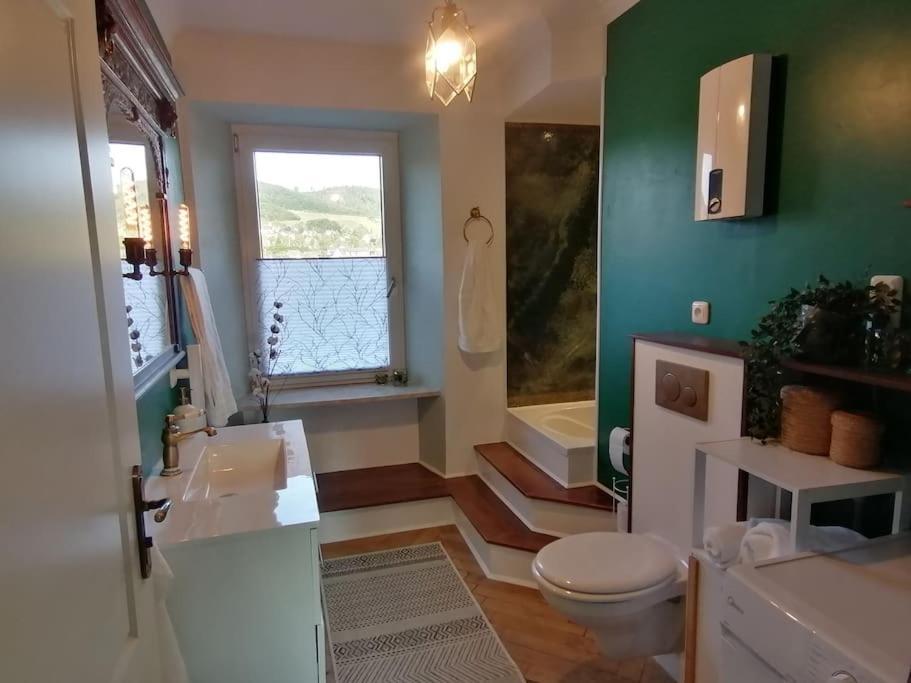 Voll Ausgestattete Wohnung Mit Moselblick Alf Exterior foto