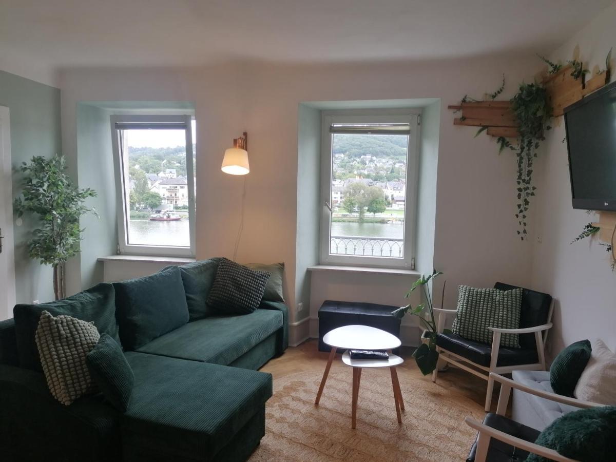 Voll Ausgestattete Wohnung Mit Moselblick Alf Exterior foto